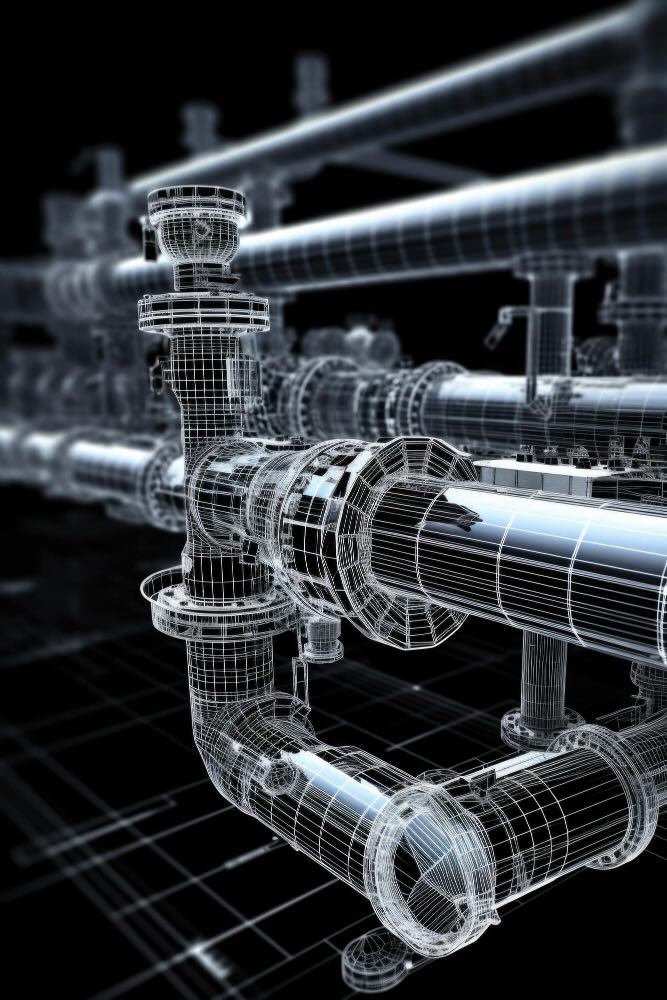schematic of a pneumatic pressure system